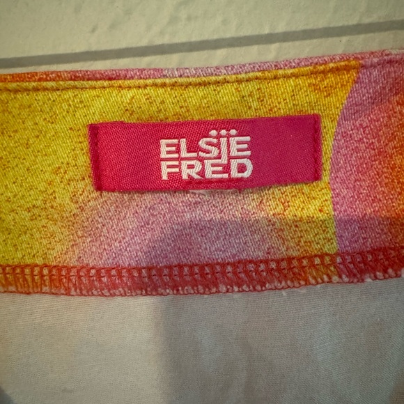 Elsie & Fred Tie Dye Low Rise Skirt And Halter Set Sz L - Festival Fun - Picture 11 of 14